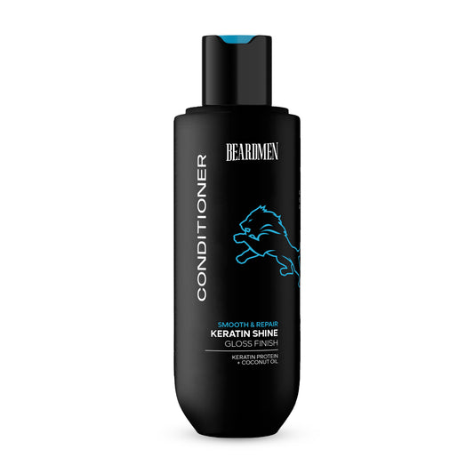 Beardmen Keratin Shine Conditioner – Smooth & Repair Gloss Finish